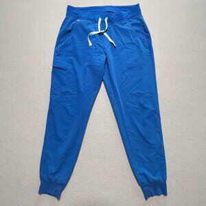 FIGS Women's Zamora Royal Blue Drawstring Jogger Pants Women’s Med